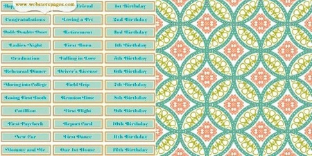 Papier do scrapbookingu dwustronny 30,5 x 30,5 cm PARTY TIME 12 szt. webster`s pages